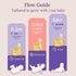 HVLVOYG 5oz 8oz, 0-6 3 PPSU Baby Bottles for Newborns, Anti-Colic Wide Neck Breastfeeding Bottle with Angled Silicone
