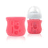 Olababy Silicone Sleeve for Avent Natural Glass Baby Bottles, 4 oz, Pink