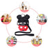 Baby Toddler Leash Backpack, Anti-Lost Travel Bag Harness Reins for Boys Girls (Black Red, 1-5 Years)