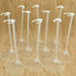 10pcs Mini Display Holder Stands for Dolls - Clear Support Stands