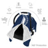 Hcpwzrf Navy Blue Nautical Anchor Baby Car Seat Cover & Nursing Cover - Breathable Stretch Multi-Use Cover