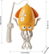 Electric Crawling Octopus Toy with LED Lights & Music, Smart Obstacle Avoidance, Interactive Auto-Dance Octopus