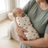 47 47 Baby Swaddle Organic Cotton Muslin Baby Swaddles for Newborns x (Green Hearts)