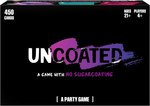 Uncoated Party Game for Adults Ages 21+, Hilarious & Interactive Card Game for Game Night & Gatherings