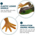 NUOBESTY Lizard Figurine Fake Plastic Lizard Toy Action Figure, Reptile Toy for Collection and Education (Green)