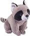 Wild Republic Pocketkins Eco Raccoon, Stuffed Animal, 5 Inches, Plush Toy, Made from Recycled Materials, Eco Friendly
