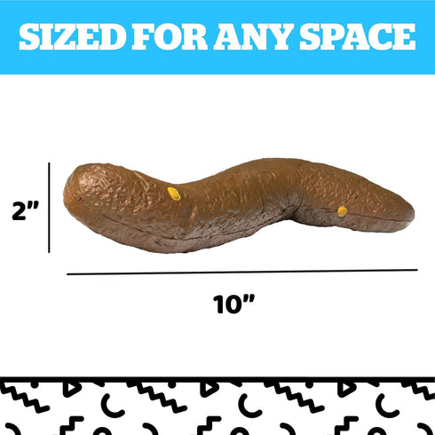 Summer BigMouth Inc "The Floater Fake Floating Poop Inflatable, Realistic Turd, Funny Pool Prank, Bathtub Prank & Joke