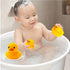 WYNAKESHU 10Pcs No Hole Yellow Rubber Ducks Bath Duck Toys for Toddlers Boys Girls,Mold Free Yellow Ducky in Bulk Mini