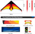 Delta Kite for Kids & Adults, Single Line Beach and Park Kite for Family Outdoor Activities