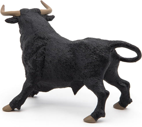 Papo Hand-Painted Farmyard Friends Figurine - Andalusian Bull - 51050, Collectible for Children 3+