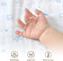 30x40 inches, Star Moon Baby Blankets for Boys Girls, Soft Nursery Minky Blankets with Muslin and Dotted Fleece Back