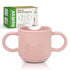 haakaa Silicone Toddler Cups, BPA Free Drop-Proof Training Cups for Baby 6 Months+, 5 Ounce in Blush