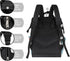 Hsnar Backpack Cute Daisy Flower Waterproof Diaper Bag Large Capacity Baby Bag with Stroller Straps, Multi-Pocket