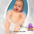 Jorzer Baby Bath Thermometer Cute Hippo Bathtub Digital Thermometer Floating Toy Purple..