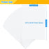 MOIKKA-GC 16 (7.9x5.7 Inch) Pcs Clear Shrink Plastic Sheets Shrinky Art Paper for DIY Crafts, Keychains, Phone & Kindle