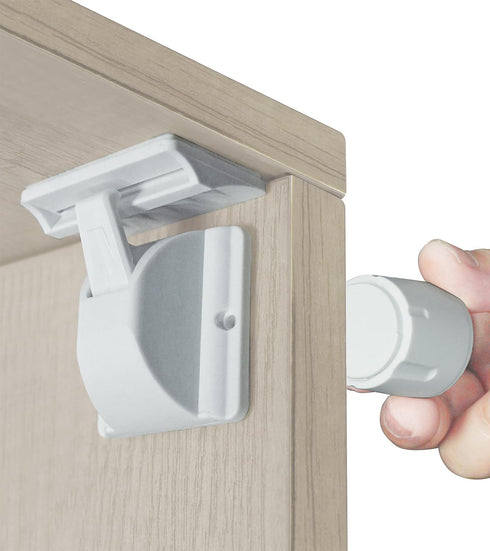 DOMILE Magnetic Baby Proofing Cabinet Locks - Child Safety for Cabinets, Drawers &
