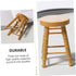 ERINGOGO 8 Pcs Dollhouse Stool - 1:12 Miniature Round Stool Dollhouse Round Stool & Bar Counter Chair Ornament
