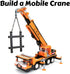 Set (475pcs) Set! Block Builder Mobile Crane Building Block and Construction Tower Crane. Two Building Kits in one Toy