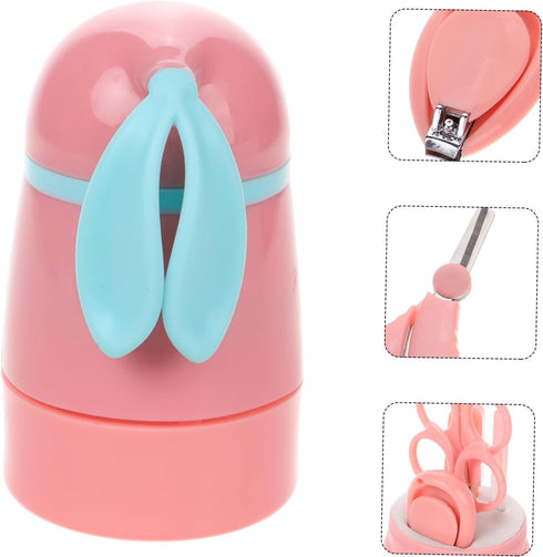 Newborn Nail Care Kit - Safe Clippers and Scissors for Gentle Grooming