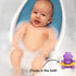 Monetais Baby Bath Thermometer Cute Hippo Bathtub Digital Thermometer Floating Toy Purple