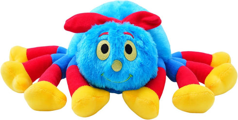 15.8-inch spider plush cute long haired spider stuffed animal toy for boys and girls, holiday birthday gift