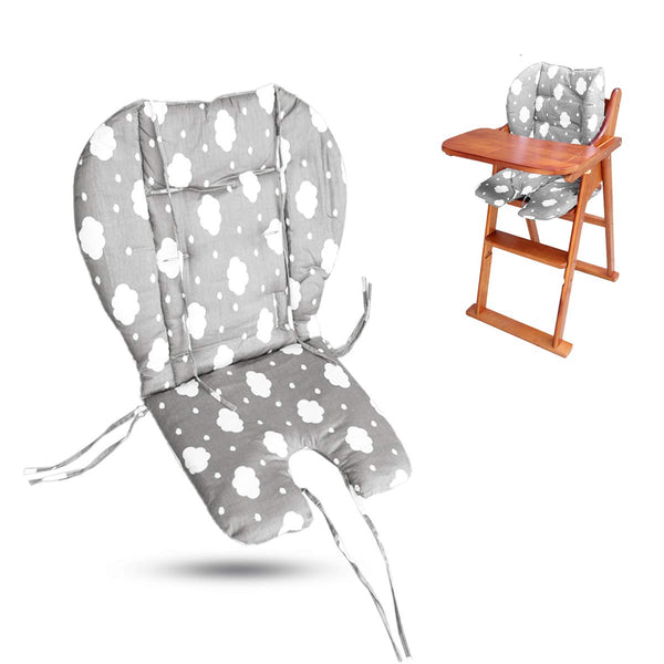 Twoworld High Chair Cushion, Large Thickening Baby High Chair Seat Cushion Mat Pad Cover for All Baby Dining Chairs