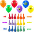 SUNBEAUTY 18 Pcs Building Block Party Balloons Brick Theme Kids Birthday Supplies Decorations in 6 Colors