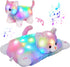 Glow Guards 16" Light Up Musical Rainbow Cat Stuffed Animal Glowing Colorful