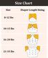 6 Pack 6pcs babygoal Reusable Cloth Diapers with Rayon from Bamboo Inserts and Wet Bag, Baby Washable Pocket Nappy