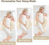 Pregnancy Pillow for Sleeping, Portable Maternity Pillow Double-Side, Belly, Hip, Back Support for Pregnant Women