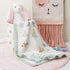 Generic 6 BATTILO PTY Layer Muslin Baby Blankets, Nursery Blankets for Boys Girls, Swaddle Blankets Babt Blanket