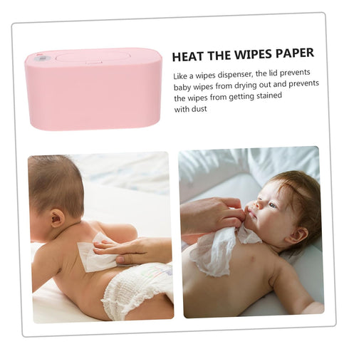 Ds02 Adult Wipes Warmer Wipe Warmer Wet Tissue Heating Box Abs Material Energy-Saving Heat Upper Tissue Practical