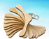 TOYANDONA 10pcs Wooden Dolls Clothes Hanger, Mini Doll Hanger for Dollhouse Miniature Accessories