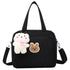 Rwigeboo Diaper Bag, Large Capacity Diaper Tote Bag with Multi-Pocket, Handheld/Crossbody, Zipper Baby for Travel