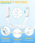 Roocickee 10 Pack 3M Cabinet Locks Baby Proofing, Child Proof Cabinet Locks with Adhesive - Easy Installation