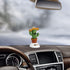 Cactus Solar Powered Shaking Head Dancing Car - Dashboard Decoration Toy Gift