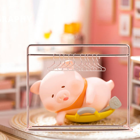 Toddmomy 1 Set Mini Doll Clothes Rack Mini Doll Clothes Hanger Doll Garment Rack with Hangers Miniature Metal Doll Hangers Doll Wardrobe Furniture Accessories for Dollhouse Supplies