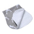 Arnzion Set 4 Pack Baby Burp Cloths Baby Burp Curved Absorbent and Soft Valuable