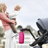 JOFOL BABE Breastmilk Cooler Bag - Insulated Baby Bottle Travel Bag for Daycare (Two Pieces, Red)
