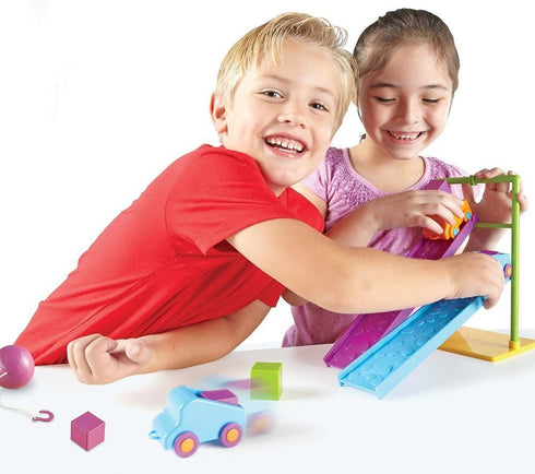 Set Learning Resources STEM Force & Motion Activity - Toddler Sensory Toys, Critical Thinking, Problem Solving