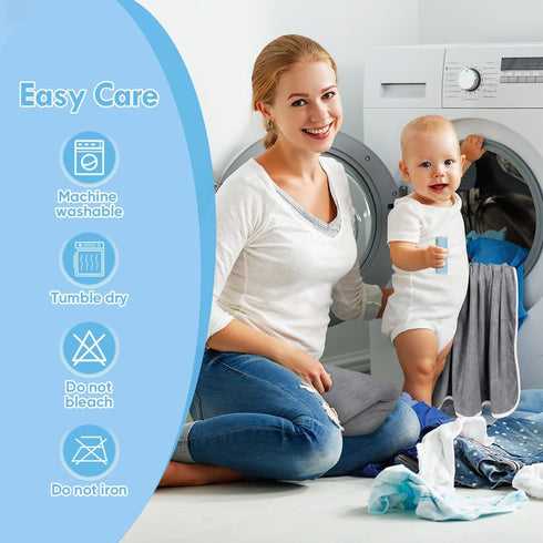 6 Pack, 30 30 Inch Orighty Baby Hooded Towel x Super Soft Bath Towel with Hood for Babies, Infant, Newborn Essential