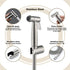 PDOLIGBDN Women's Wash Faucet Sprayer Full Pressure and Leakproof HandheldToilet Sprayer Kit | Hand Held Cloth Diaper