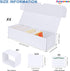 Trading Card Storage Box, card organizer box with dividers for Baseball, Sports, Game, Playing Card Collection, pack of 6