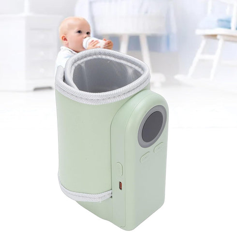 RiToEasysports 2 10000mAh Bottle Warmer, Portable Milk Bottle Warmer Fast Heating in Minutes with Battery for Babies