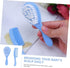 Set 6-Piece HANABASS Baby Head Cleaning Brush Children Bathing Comb Kit and Gentle for Newborns for Baby Shampoo