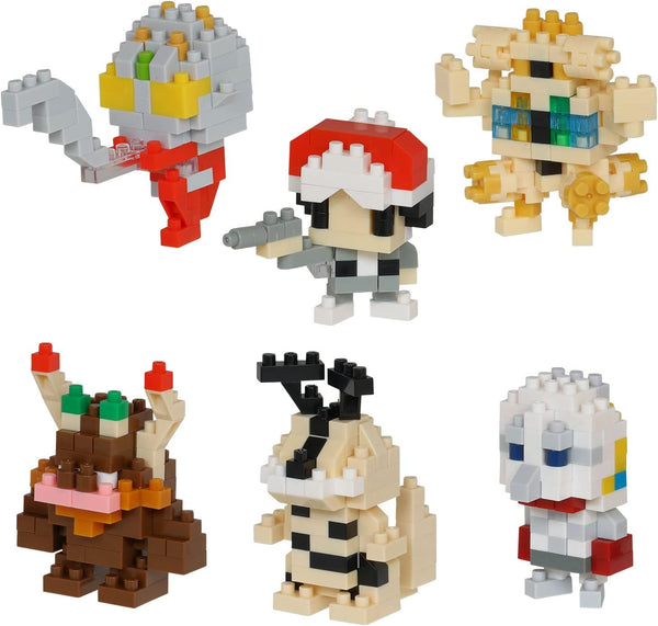 nanoblock Ultraman Vol. 3 Blind Box Complete Set, mininano Series Building Kit