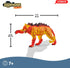 Schleich Eldrador Creatures Lava Monster Toys, Lava Tiger Action Figure for Kids, Ages 7+