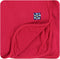 KicKee Pants Little Boys Custom Solid Toddler Blanket - Flag Red, One