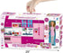 Doll Kitchen Playset for Kids - My Modern Mini Kitchen House with Realistic Lights & Sounds (4-in-1)