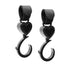 Generic 2 Pieces Stroller Hanger Hook, Rotating Pram Shopping Hooks, Multifunctional Baby Stroller Hooks for Purse
